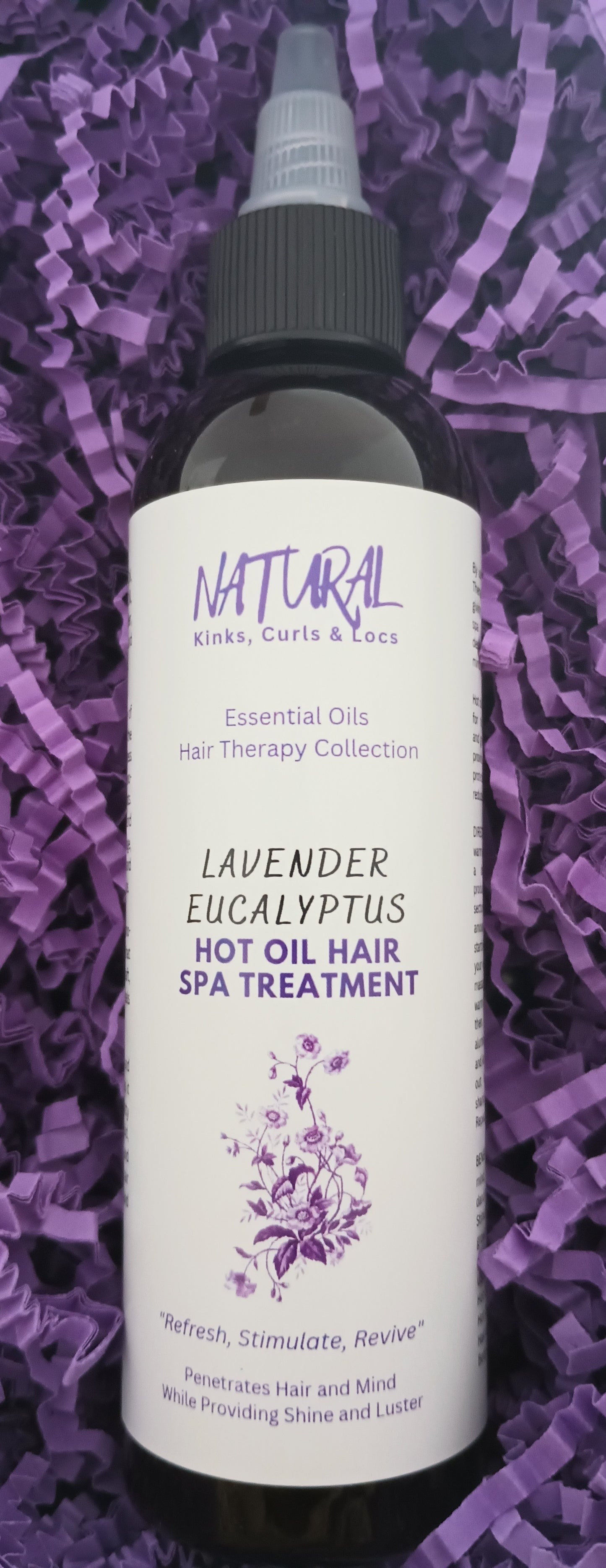 Hot Oil Hair Spa Treatment - Essential Oils Hair Therapy Collection